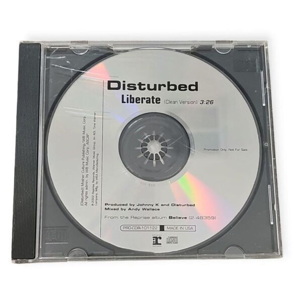 Disturbed‎ – Liberate [2002 Promotional CD Single]